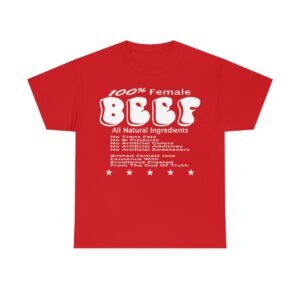 Women Tee Shirt 100% Female BEEF Cotton Shirts