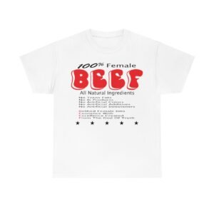 Women T-Shirt 100% Female BEEF Cotton Shirts