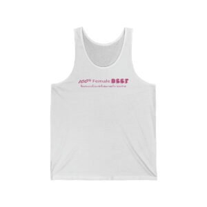 Women Jersey Tank 100% Female BEEF T-Shirt