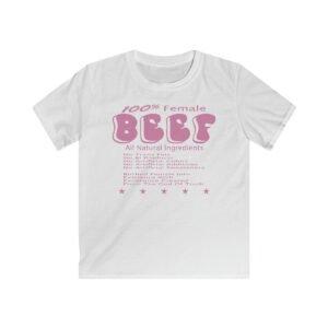 Kids Girls T-Shirt 100% Female BEEF