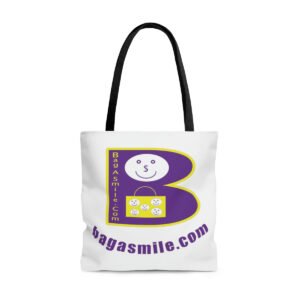 Bag A Smile .Com Tote Bag (AOP)